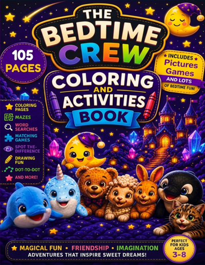 The Bedtime Crew Coloring Book